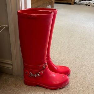 Coach Rain Boots